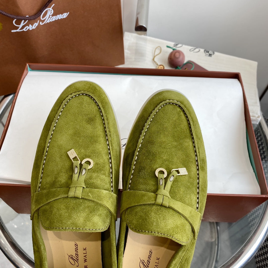 LP SUMMER CHARMS WALK LOAFERS MOSS SUEDE - 35