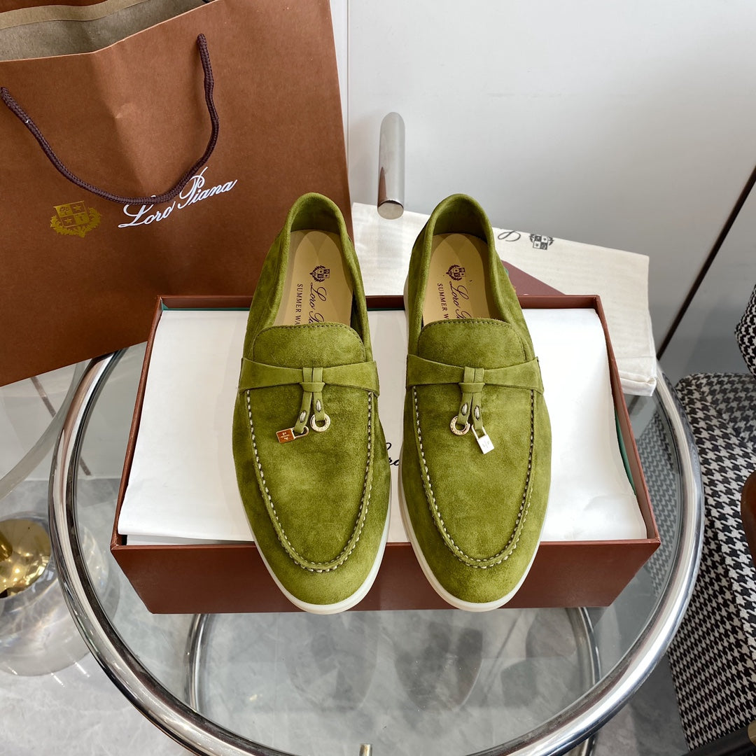 LP SUMMER CHARMS WALK LOAFERS MOSS SUEDE - 35