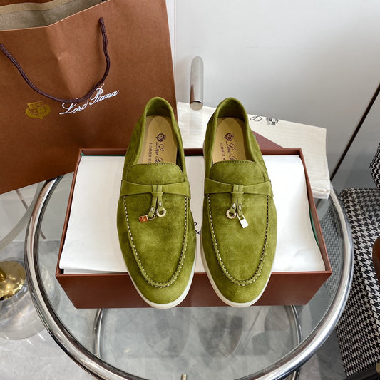 LP SUMMER CHARMS WALK LOAFERS MOSS SUEDE - 35