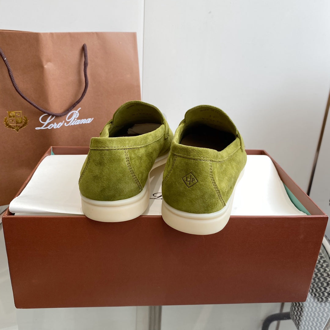 LP SUMMER CHARMS WALK LOAFERS MOSS SUEDE - 35