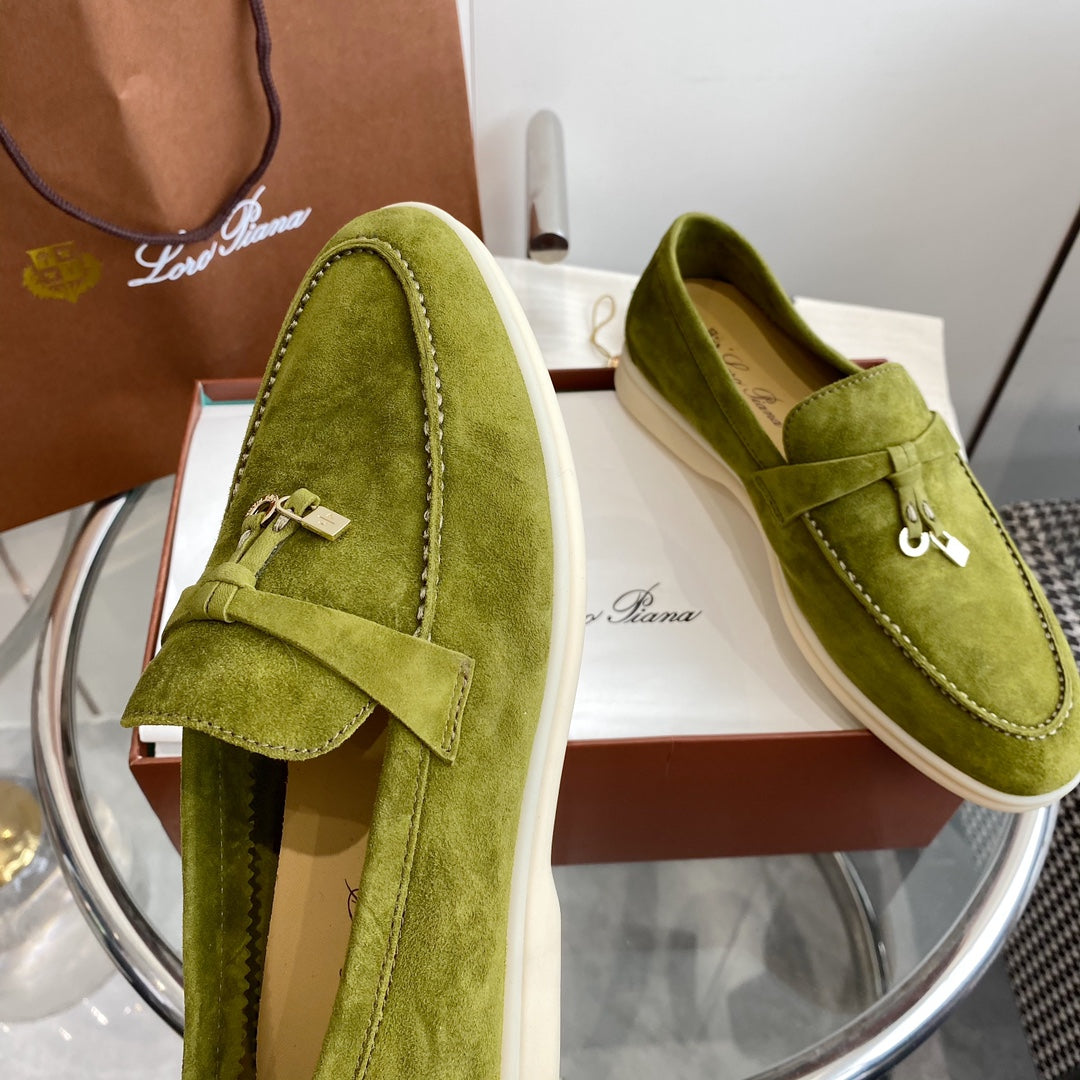 LP SUMMER CHARMS WALK LOAFERS MOSS SUEDE - 35