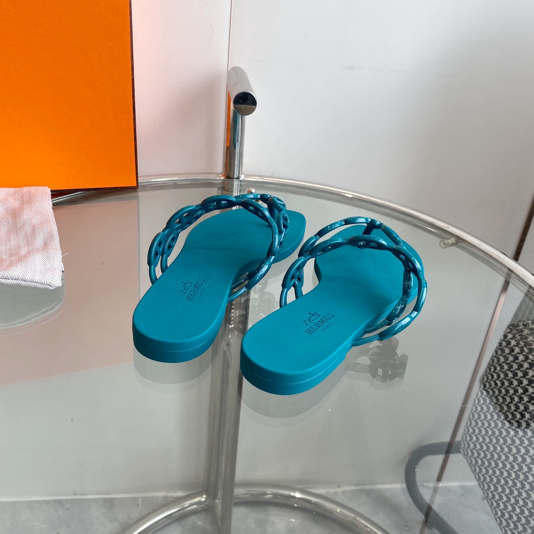 ISLAND SANDAL CERULEAN PVC WATERPROOF - 35