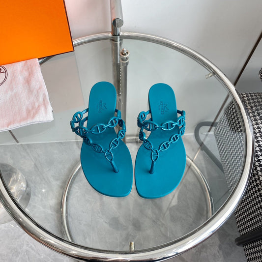 ISLAND SANDAL CERULEAN PVC WATERPROOF - 35