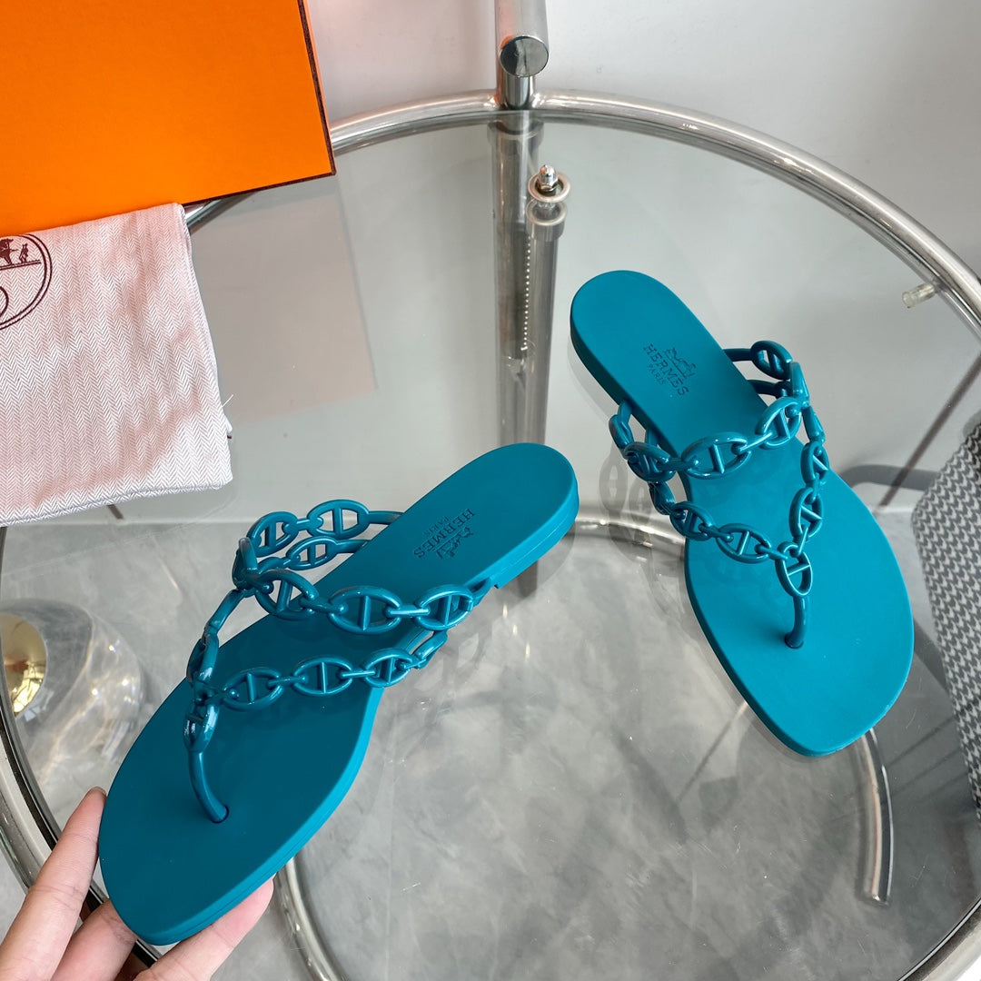 ISLAND SANDAL CERULEAN PVC WATERPROOF - 35