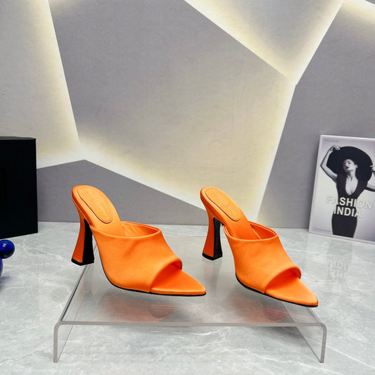 SL GOLDIE MULES TIGER SATIN - 35