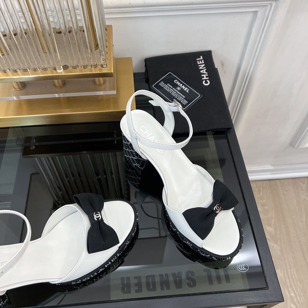 high slingbacks white lambskin - 35