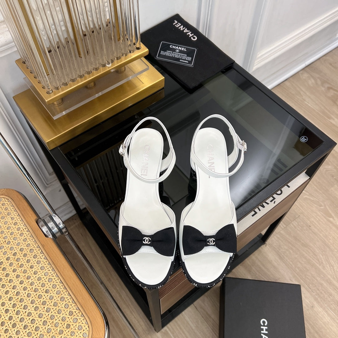 high slingbacks white lambskin - 35