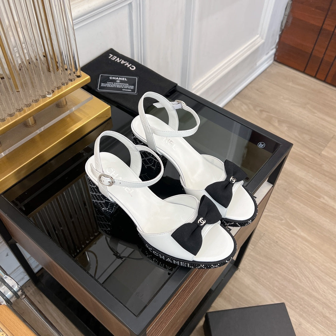 high slingbacks white lambskin - 35