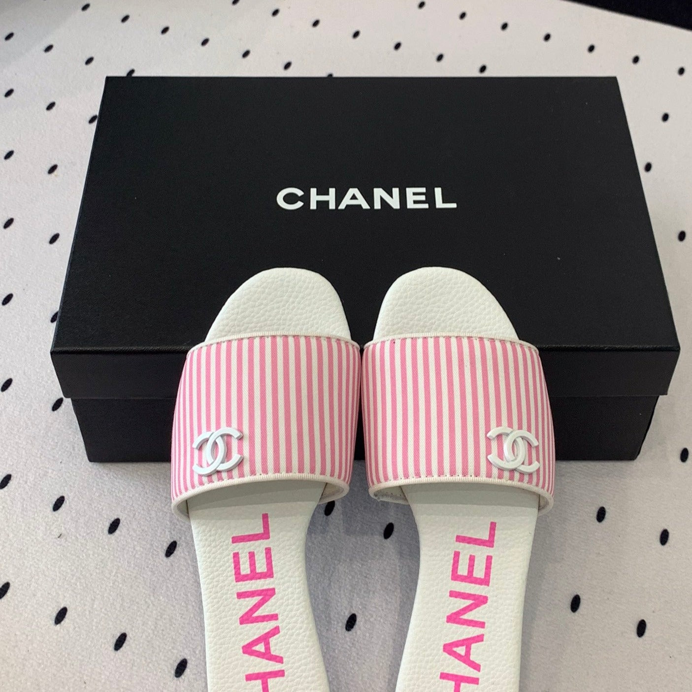 MULES pink LAMBSKIN - 35