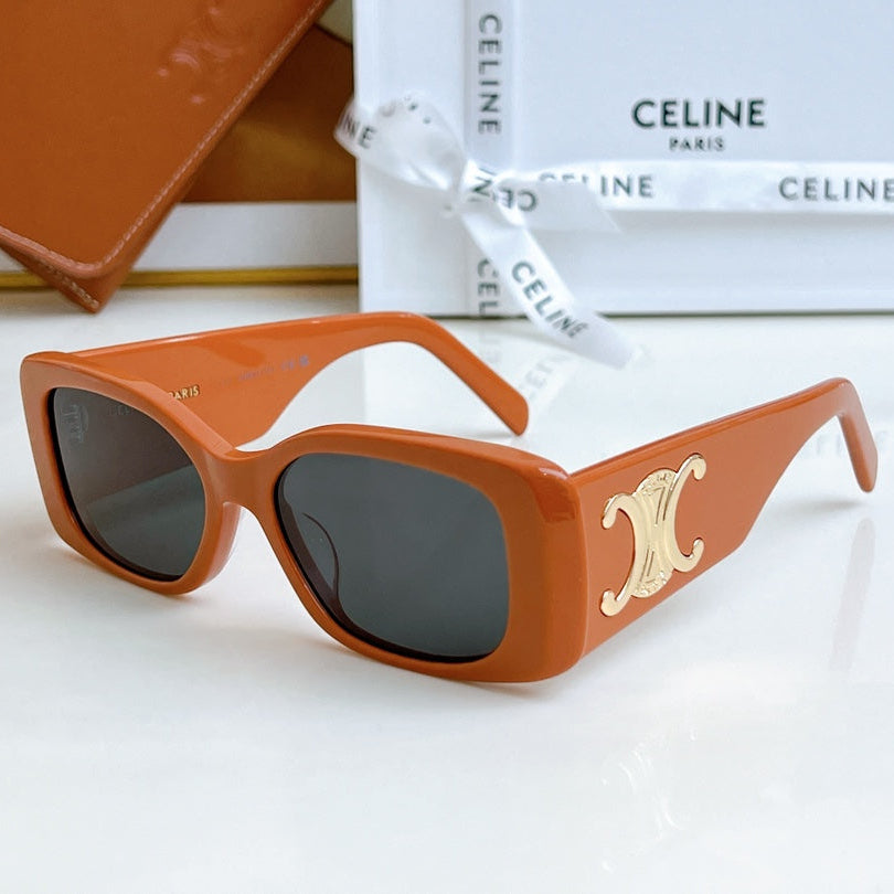 TRIOMPHE SUNGLASS CL40282 IN ACETATE - Green