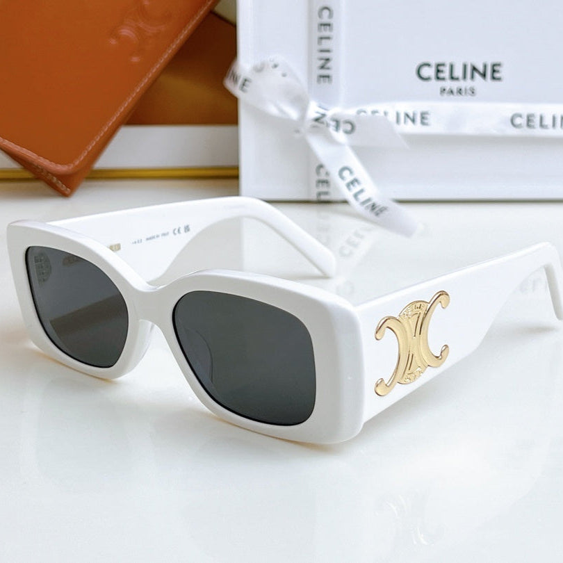 TRIOMPHE SUNGLASS CL40282 IN ACETATE - Green