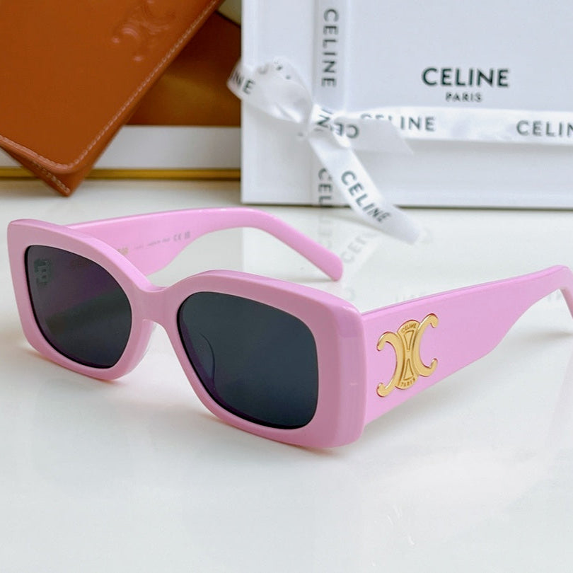 TRIOMPHE SUNGLASS CL40282 IN ACETATE - Green