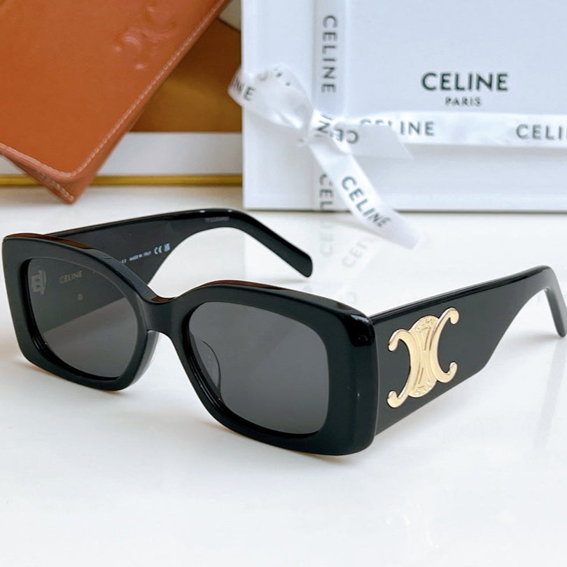 TRIOMPHE SUNGLASS CL40282 IN ACETATE - Green