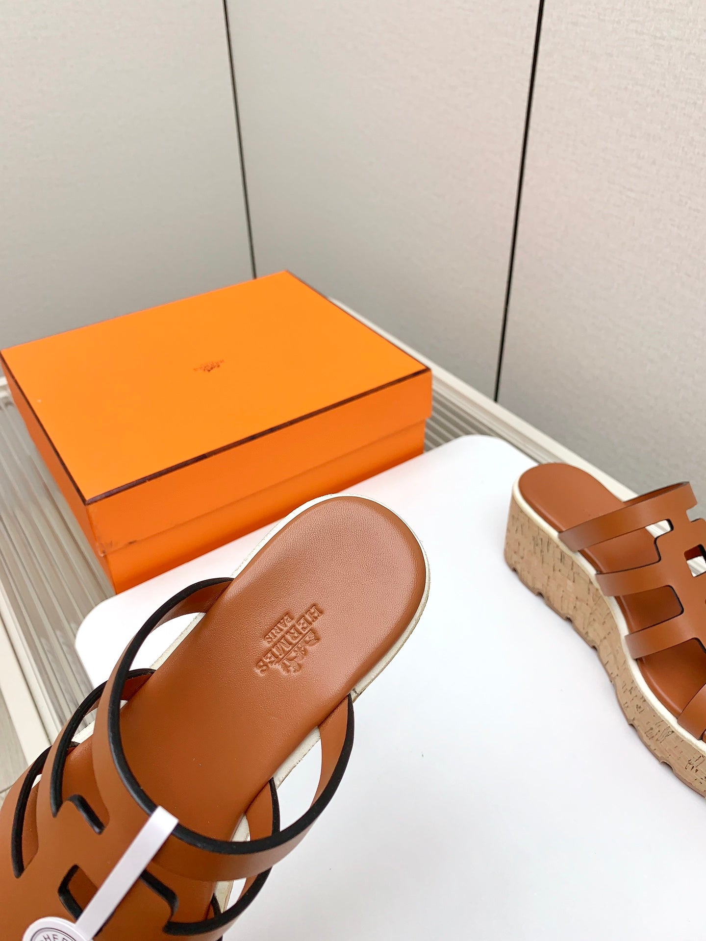 ISABELLA 30 SANDAL IN BRONZE BROWN CALFSKIN - 34