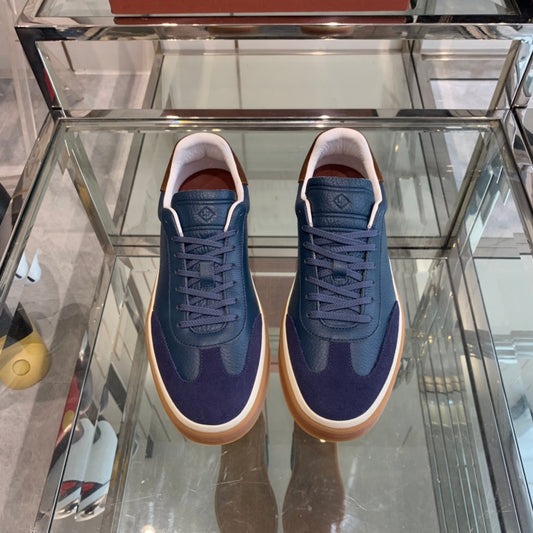 LP TENNIS WALK SNEAKERS NAVY CALFSKIN - 35