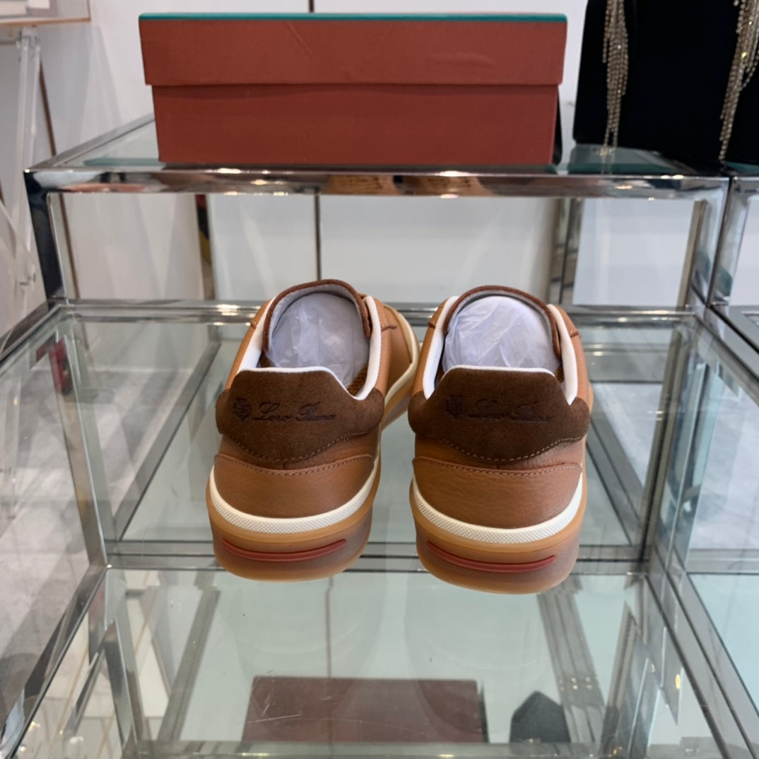 LP TENNIS WALK SNEAKERS TAWNY CALFSKIN - 35