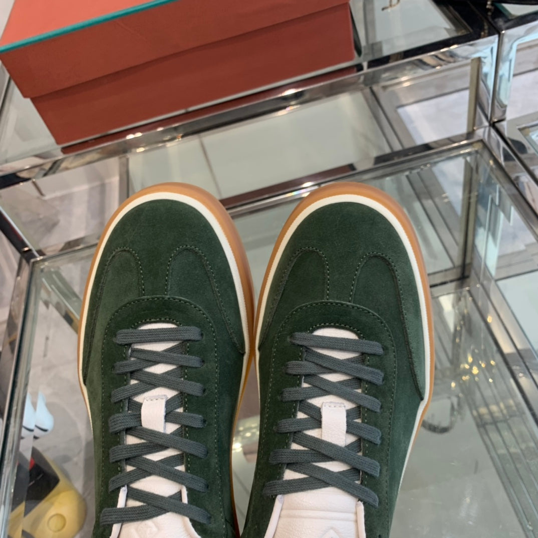 LP TENNIS WALK SNEAKERS OCEAN SUEDE - 35