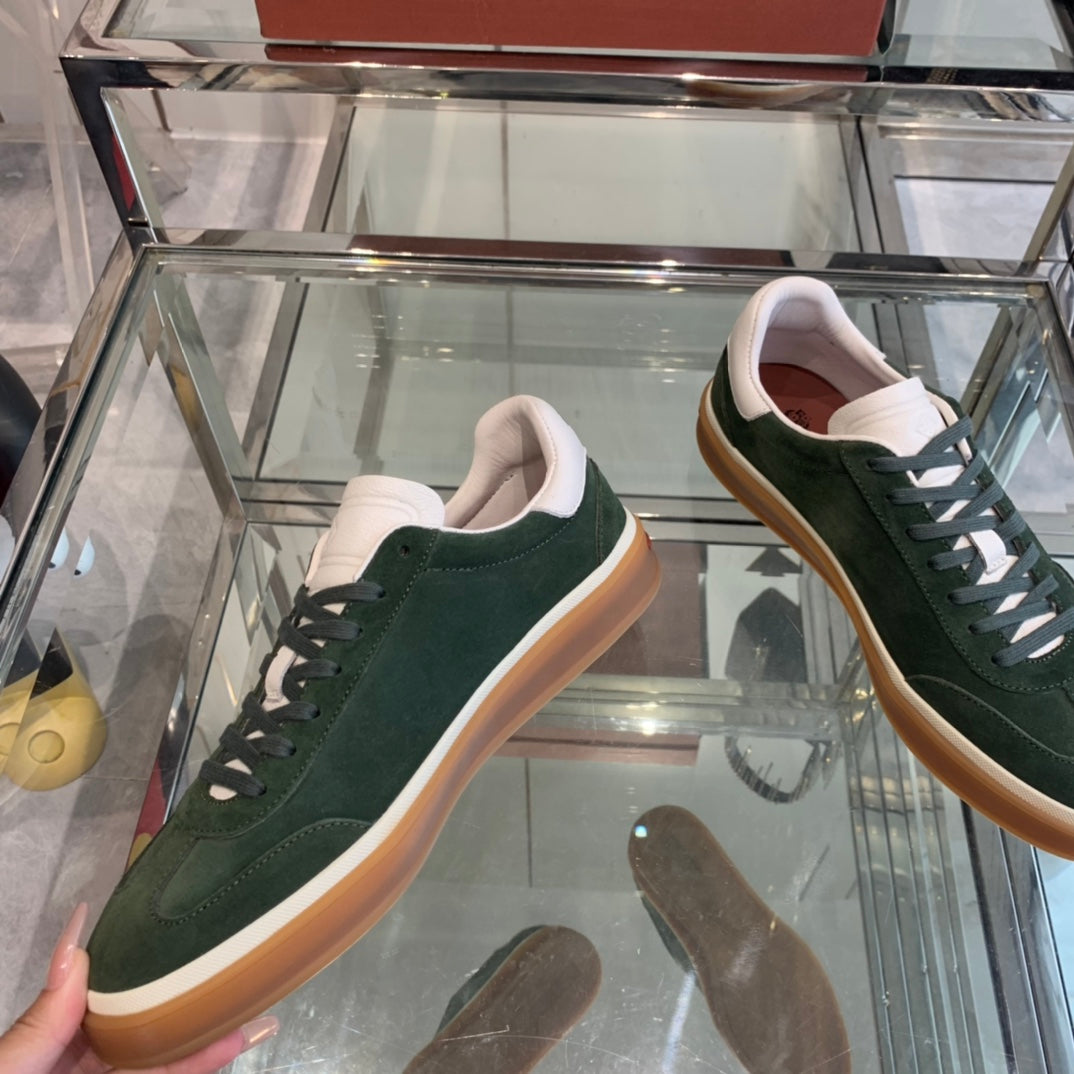 LP TENNIS WALK SNEAKERS OCEAN SUEDE - 35