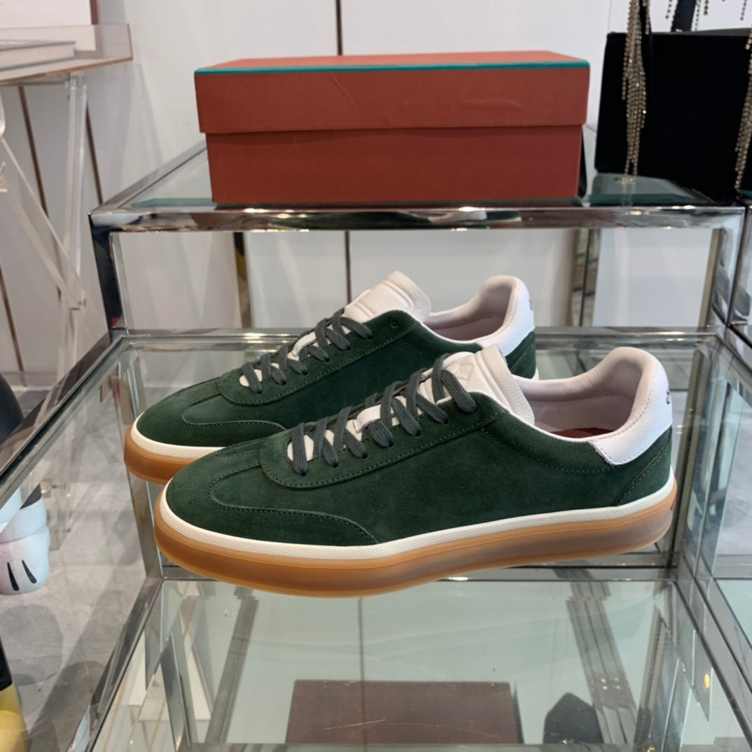 LP TENNIS WALK SNEAKERS OCEAN SUEDE - 35