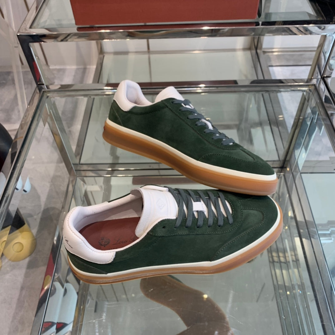 LP TENNIS WALK SNEAKERS OCEAN SUEDE - 35