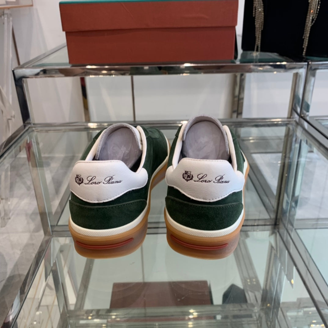 LP TENNIS WALK SNEAKERS OCEAN SUEDE - 35