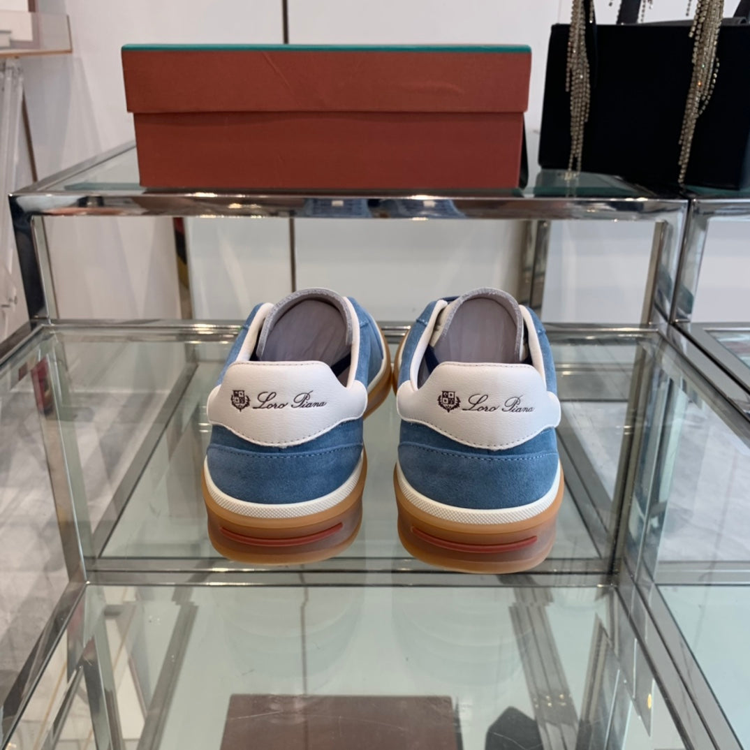 LP TENNIS WALK SNEAKERS AEGEAN SUEDE - 35