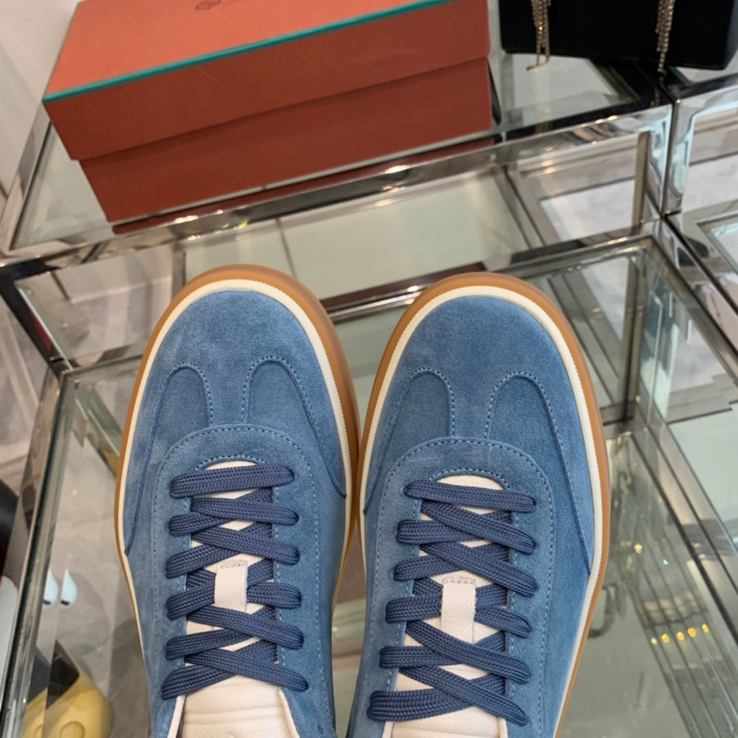 LP TENNIS WALK SNEAKERS AEGEAN SUEDE - 35
