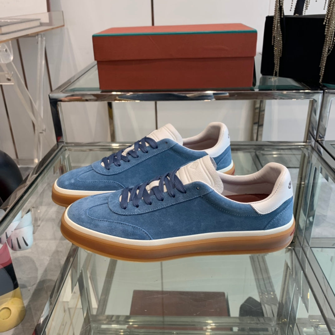 LP TENNIS WALK SNEAKERS AEGEAN SUEDE - 35