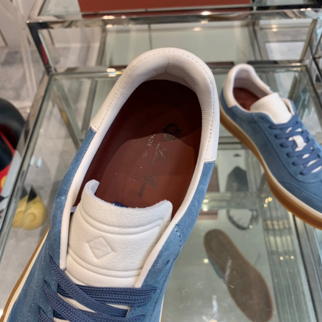 LP TENNIS WALK SNEAKERS AEGEAN SUEDE - 35