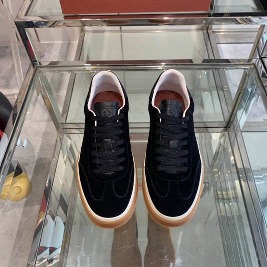 LP TENNIS WALK SNEAKERS BLACK SUEDE - 35