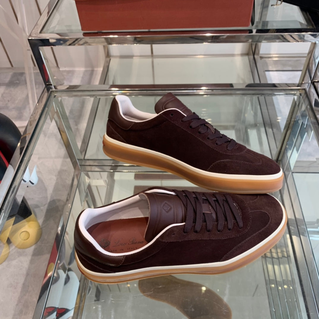 LP TENNIS WALK SNEAKERS SYRUP SUEDE - 35