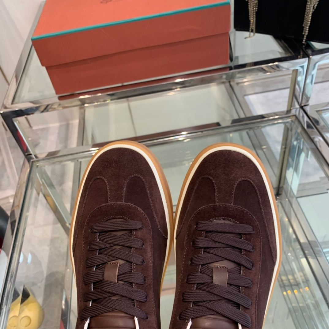 LP TENNIS WALK SNEAKERS SYRUP SUEDE - 35