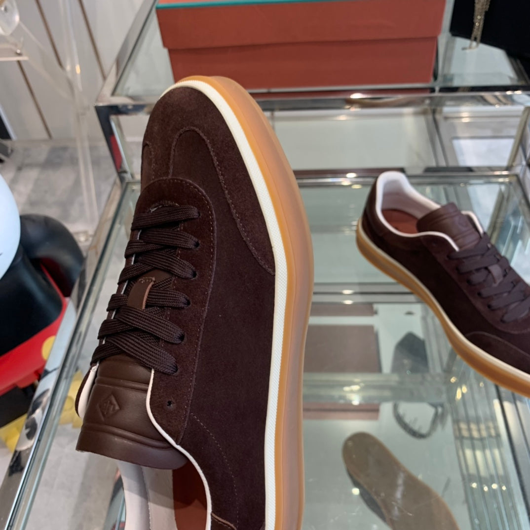 LP TENNIS WALK SNEAKERS SYRUP SUEDE - 35