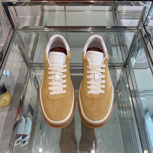 LP TENNIS WALK SNEAKERS CAMEL SUEDE - 35