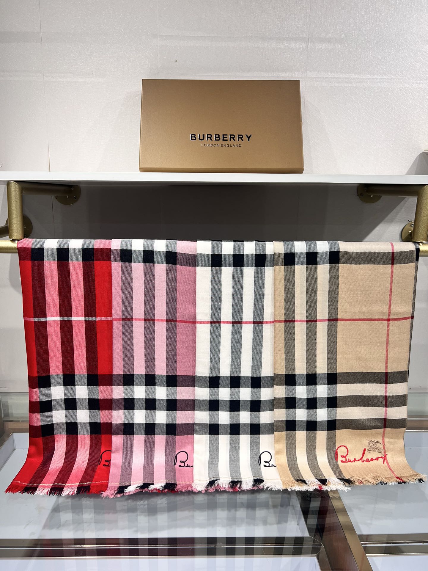 BBR SCARF 200 CM IN CASHMERE 490989