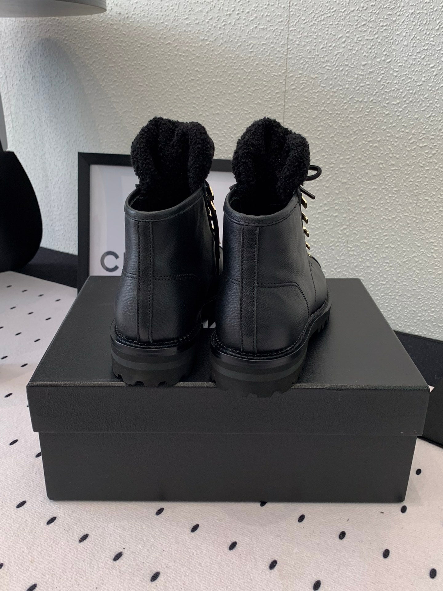 ANKLE BOOTS IN BLACK CALFSKIN 971629 - 35