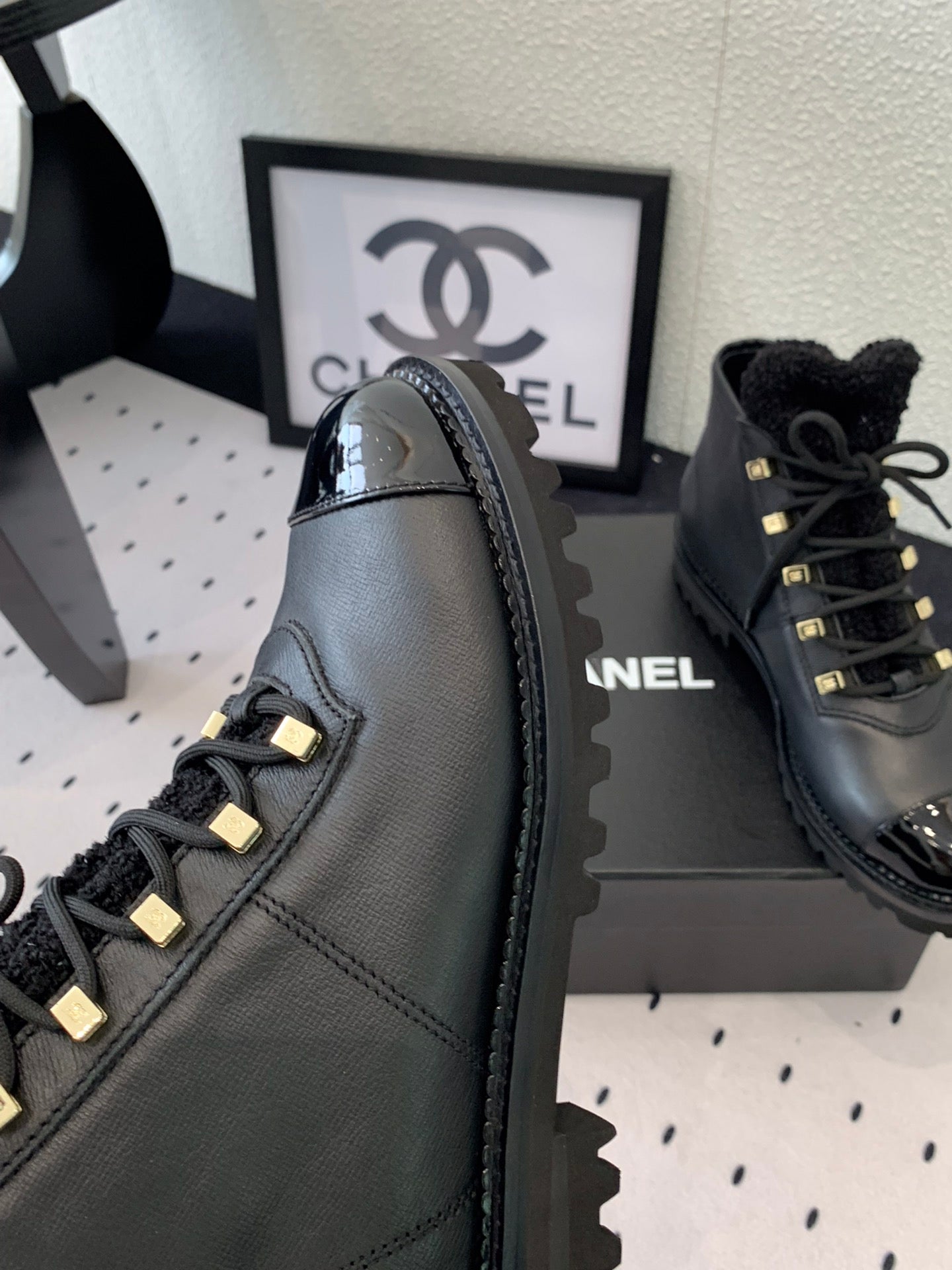 ANKLE BOOTS IN BLACK CALFSKIN 971629 - 35