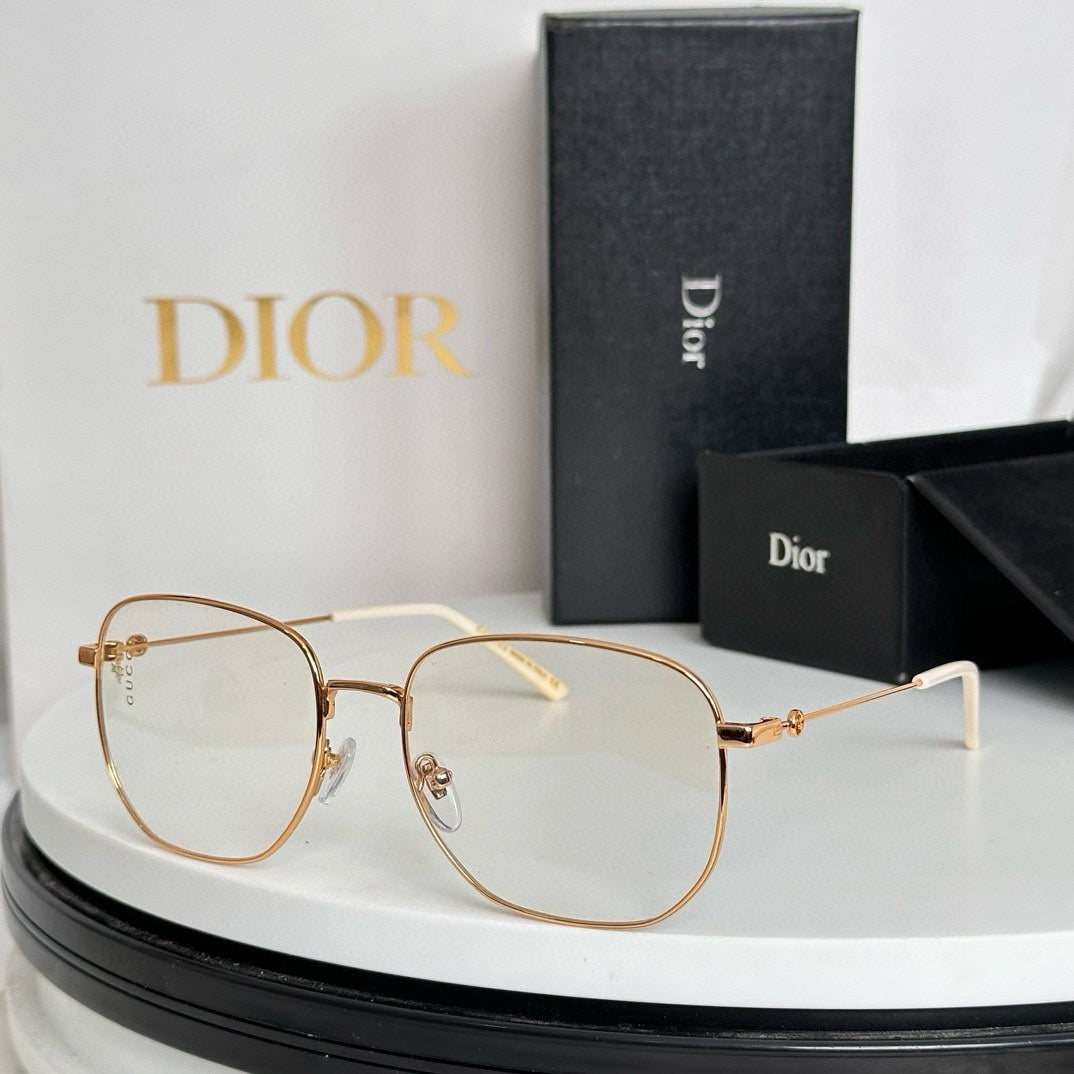 SQUARE FRAME SUNGLASSES GG0396O IN METAL - Gold/ orange