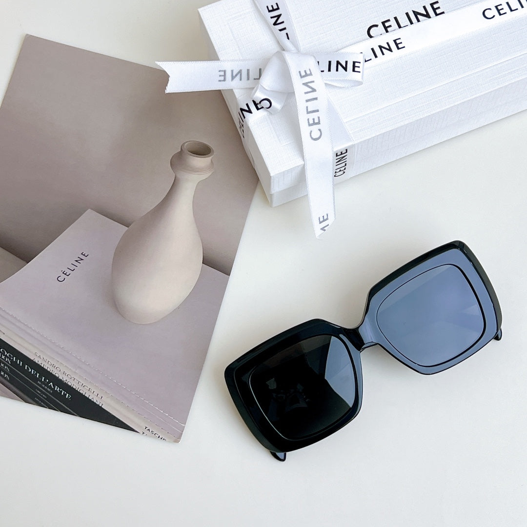 TRIOMPHE SUNGLASS CL40263 IN ACETATE - Havana/Black