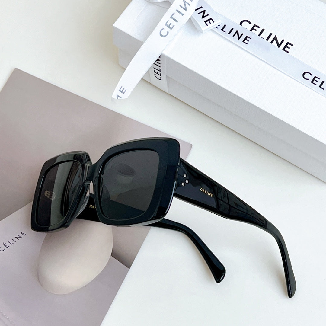 TRIOMPHE SUNGLASS CL40263 IN ACETATE - Havana/Black