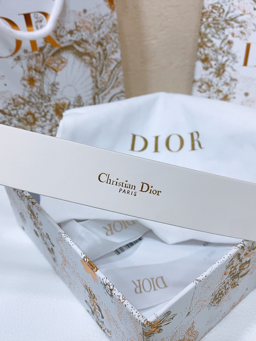 DIOR 25S BELT 30 MM IN WHITE CALFSKIN 586582 - 30