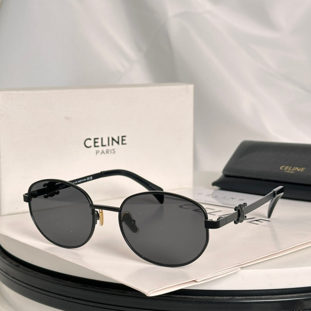 TRIOMPHE SUNGLASS CL40069U IN METAL - Havana/Brown