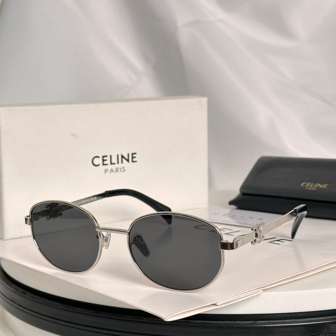 TRIOMPHE SUNGLASS CL40069U IN METAL - Havana/Brown
