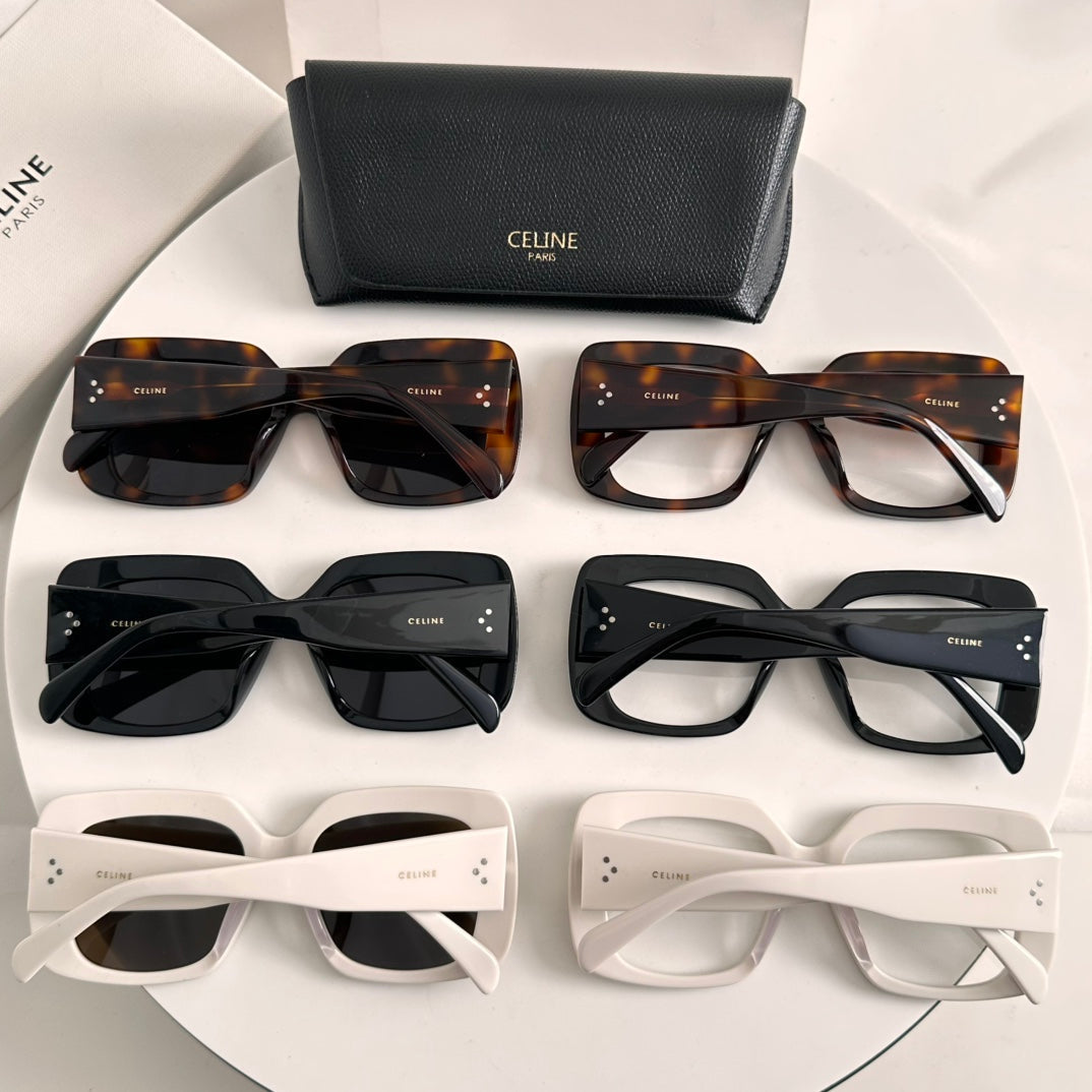 TRIOMPHE SUNGLASS CL40263 IN ACETATE - Havana/Black