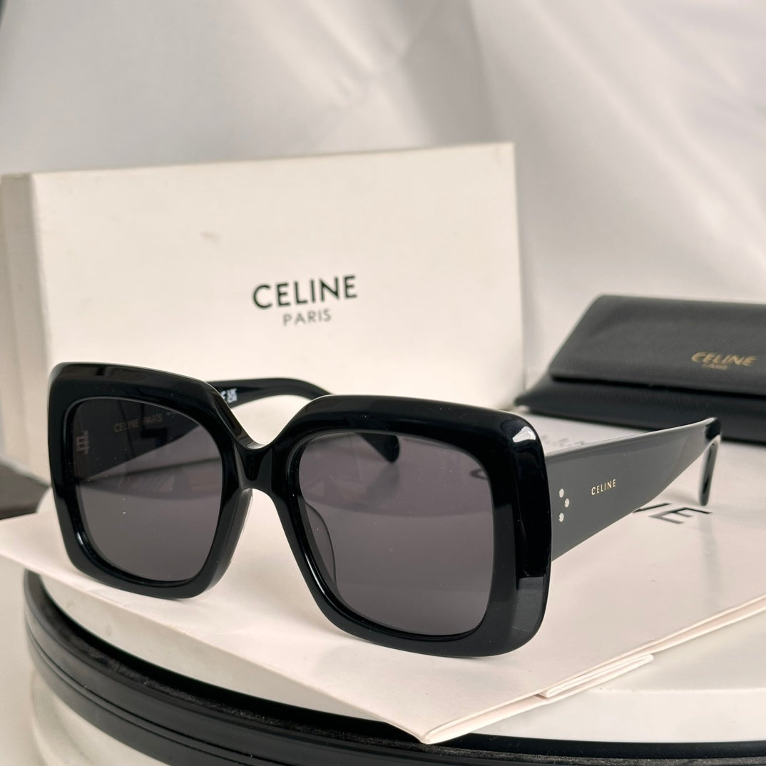 TRIOMPHE SUNGLASS CL40263 IN ACETATE - Havana/Black