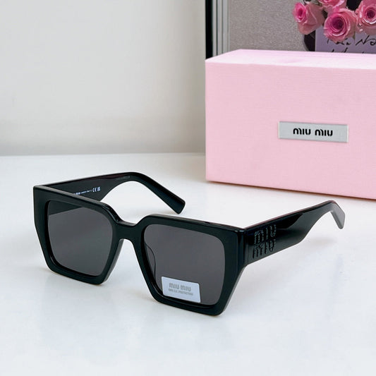 GLIMPSE SQUARE SUNGLASSES SMU07S IN ACETATE - Black