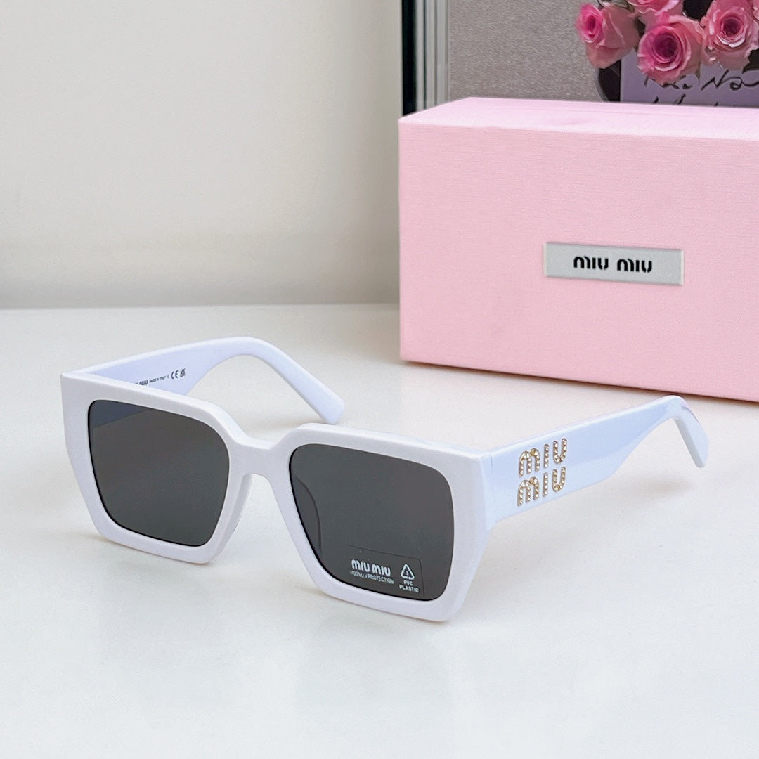GLIMPSE SQUARE SUNGLASSES SMU07S IN ACETATE - Black