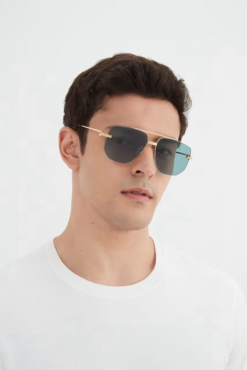 PREMIÈRE NAVIGATOR FRAME SUNGLASSES CT6011S IN METAL - Light purple