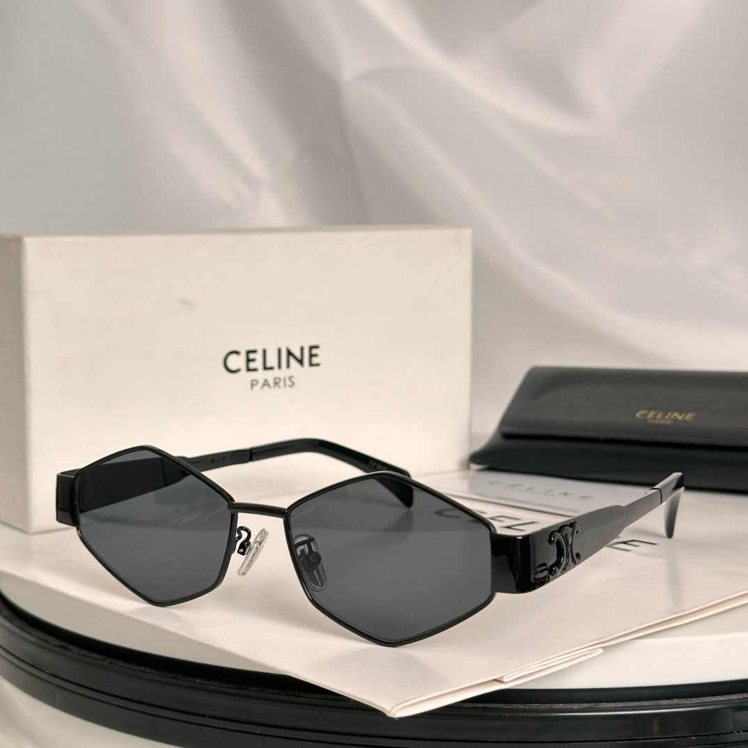 TRIOMPHE SUNGLASSES CL4S254 IN METAL - Silver/Clear