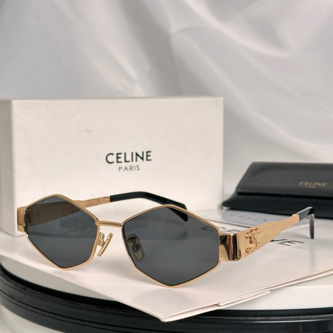 TRIOMPHE SUNGLASSES CL4S254 IN METAL - Silver/Clear